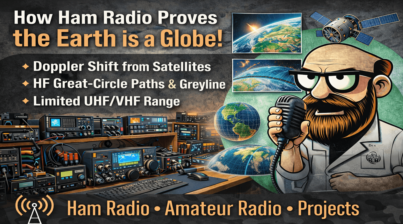 How Amateur radio points to a globe-shaped Earth